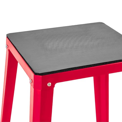 Plyometric Platform Box 12/18/24/30 Inch Steel Fitness Exercise Jump Box for Home Gym Plyometric Jumping Exercise Fit Training - style: Red 3-piece set