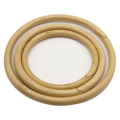 ZooBoo Wing Chun Rattan Rings 3-Pack Professional Training Set | (7"+ 9"+ 11") Wingchun Ring , Martial Arts Practice, Arm Positioning