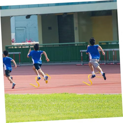 Abaodam 4Pcs Agility Training Hurdles Durable Lightweight Exercise Equipment for Football Basketball Soccer and Track for Athletes Height