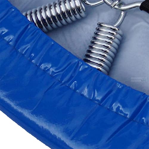36 Inch Replacement Fitness Trampoline Cover Mini Trampoline Skir Pad Trampoline Side Cover for Round Frames Blue