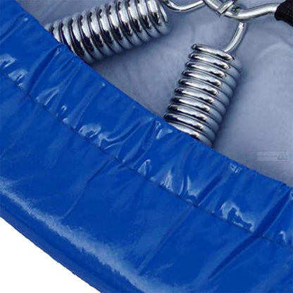 36 Inch Replacement Fitness Trampoline Cover Mini Trampoline Skir Pad Trampoline Side Cover for Round Frames Blue