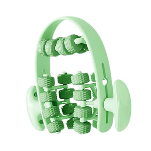 Leg Roller for and Recovery Tool for Indoor Fitness, Green - color: Green