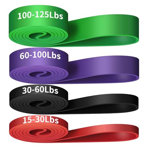 Resistance Band, Pull Up Bands, Pull Up Assistance Bands, Workout Bands, Exercise Bands, Resistance Bands Set for Legs, Working Out, Muscle Training, Physical Therapy, Shape Body, Men Women - color: 0.5-1.7in