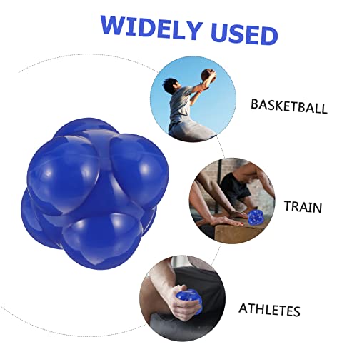 POPETPOP Hexagonal Reaction Ball Agile Training Equipment for Goalkeeper Reflex Speed Enhancement Fitness Agility Ball for Home Sports and Coordination Practice
