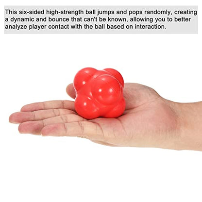 PATIKIL Reaction Balls, Agility Trainer, Silicone Bounce Balls for Baseball Hand-Eye Coordination Reaction Training, Speed Reflex