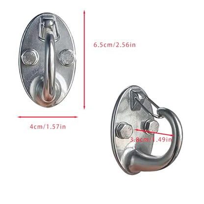 Ykendz 2PCS Sports Wall Sling Anchor, Ideal Sling Trainer For Gym Suitable For Home Fitness And Gym, Etc