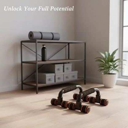 Push Up Stands for Home Workout, TPE Handles Increase Range of Motion, Compact Strength Training Equipment for Chest and Triceps (1 PC)