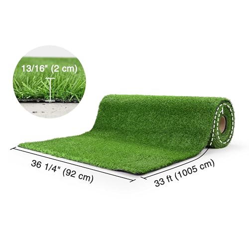 Yescom Sports Sled Strips Turf Gym Turf Flooring for Weight Sled Push Gym - size: 0.8"H-3'x33'(100Sq.Ft)