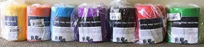 Therapist’s Choice® Professional Non-Latex Resistance Bands for Upper and Lower Body Exercise Workouts, Physical Therapy, Lower Pilates, and Rehab, 25 Yard (75 Feet) Roll Bulk Roll - size: Medium