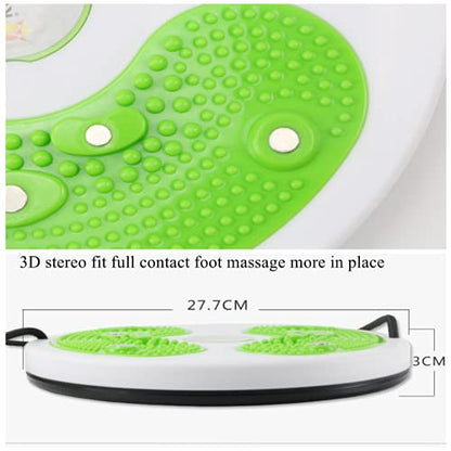 Ab Twister Board for Exercise Waist Twisting Disc with 8 Magnets Fitness Twister with Handles Trims Waist Arms Hips and Thighs