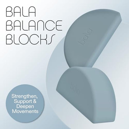 Bala Balance Blocks, High Density Yoga Blocks - color: Sea