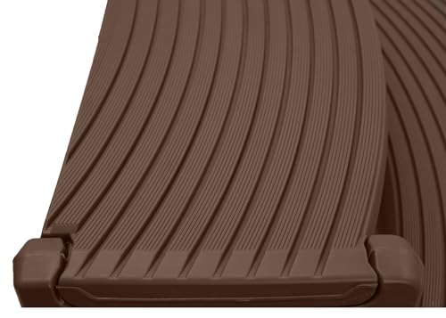 Confer Plastics Resin Multi Purpose Outdoor Non Slip Portable Spa and Hot Tub Handi-Step Deck Patio Steps Accessories, Espresso - color: Espresso
