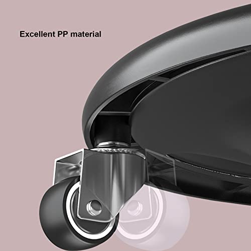 ZJchao Abs Roller, Ab Workout Equipment, Fitness Trainer Disc 4 Rollers Quiet Smoothing Abdominal Workout Slider Disc Core Strength Whether at Home or Gym