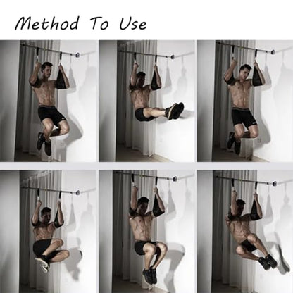 AB Straps Abdominal Sling Straps Pull Up Support Muscle Cantilever Workout Exercise Hanging Belt Nylon Rip Resistant Home Gym Fitness Equipment