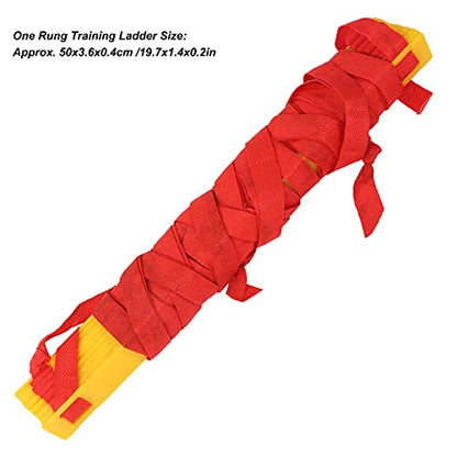 7M 14 Rung Agility Speed Training Ladder, Football Soccer Fitness Ladder, High - Density Braided Agility Ladder with Storage Bag for Athletes and Coaches