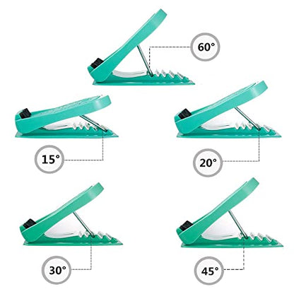 5Gear Adjustable Non Slip Slant Board Calf Stretcher and Ankle Incline Board Heavy Duty Plastic Gym Home Equipment