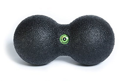 BLACKROLL - DUOBALL 08 Massage Ball, Double Lacrosse Ball Massager for Deep Tissue Massage, Trigger Point Massage Tool for Back, Spine and Shoulder, Muscle Recovery and Relief, Black