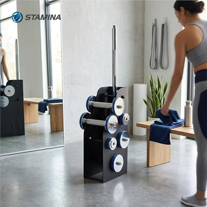 müüv Adjustable Dumbbell & Barbell Set for Home Gym - size: Storage Rack
