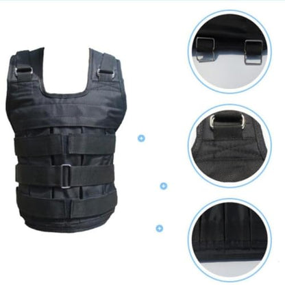 Weight Vest for Fitness Training, Adjustable Body Weight Jacket