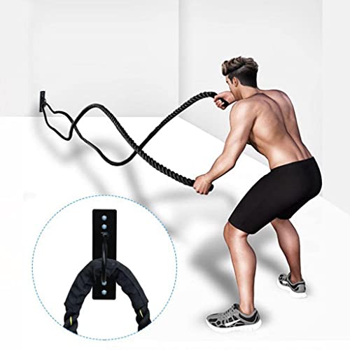 U/ D Suspension Ceiling Anchor Wall Mount Trainer Bracket for Yoga Swings Hammock Battle Rope Black