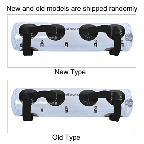 PVC Water Weight Bag for Strength Training, Fitness and Muscle Building, Foldable with Durable Handle - Easy Setup, Adjustable Water Filling, Portable Workout Sandbag for Gym and