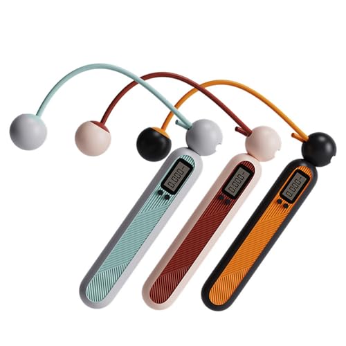 Cordless Jump Rope with Digital Counter Smooth Bearing Rotation Jump Counter Counting Skipping Rope