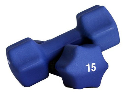 Neoprene Dumbbell Set- 12 Pairs w/Rack