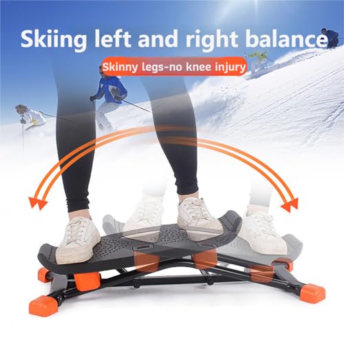 Balance Board,2026 New all motion exerciser,Portable Ski Balancing Machine with Lcd Monitor and Elastic Bands,Adjustable Intensity/Non-Slip Ma Pedal, Silent Exercise for Home