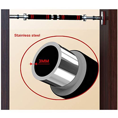 AGYH Door Frame Horizontal Bar, Indoor, No Screw Installation, Household Multi-Functional Fitness Equipment, Load 250kg, 75-180CM