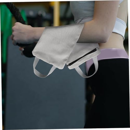 Fitness Sandbag Workout Bag for Weight Training Yoga and Agility Exercises Versatile Sandbag with Handles for Muscle Building and Cardio Training Gray