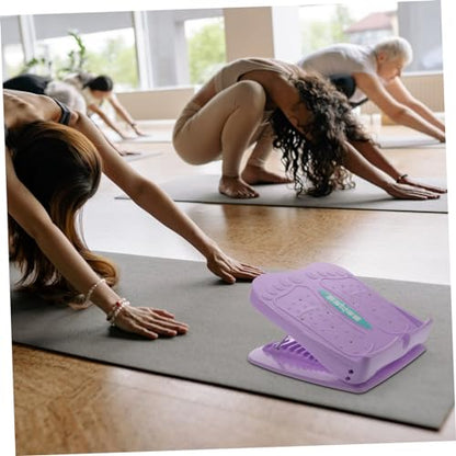 Calf Stretching Board Folding Leg and Ankle Flexibility Board Sturdy Non-Slip Design Home Exercise Equipment for Stretching and Rehabilitation