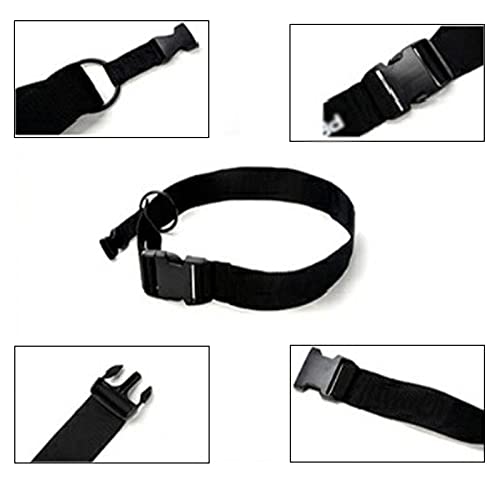 Resistance Parachute Sprint Parachutes, Running Speed Training Resistance Parachute with Adjustable Belt, for Fitness Explosive Power Training(Color:Black)