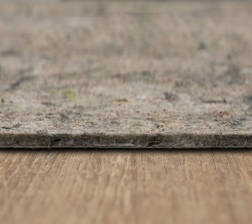 Mohawk Home Non Slip Rug Pad 2' x 8'- 1/4" Thick Felt + Latex Rubber Gripper - Dual Surface Cushion for Hardwood, Carpet, Tile Floors, Made in USA - size: 2' x 8' (Rectangular), style: 1/4 Inch Dual Surface Rug Pad