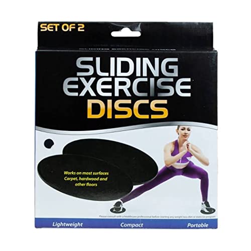 Sliding Exercise Discs Tone or Strengthen for Core and AB Workout Sliders Sport Full Body Workout