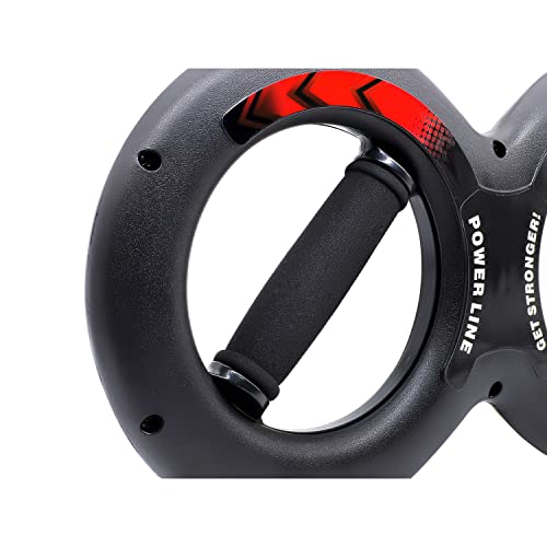 Gym Multifunctional Hand and Forearm Trainer, Gripper Exerciser Strengtheners - color: Black, size: 20Kg