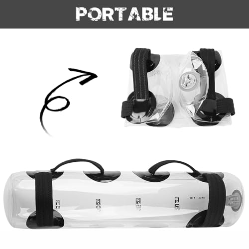 Adjustable Water-Filled Fitness Equipment Replaces Sandbags Water-Filled Strength Training Bag Unisex Suitable for Outdoor Use - size: 20KG