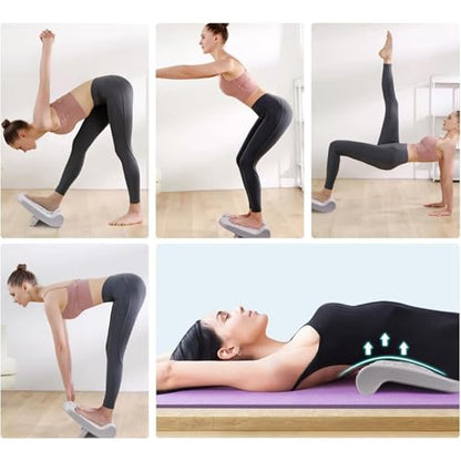 Slant Board Calf Stretcher Balance Trainers Non Slip Ankle Foot Squats Exercise Ankle and Foot Incline Board Muscle Building