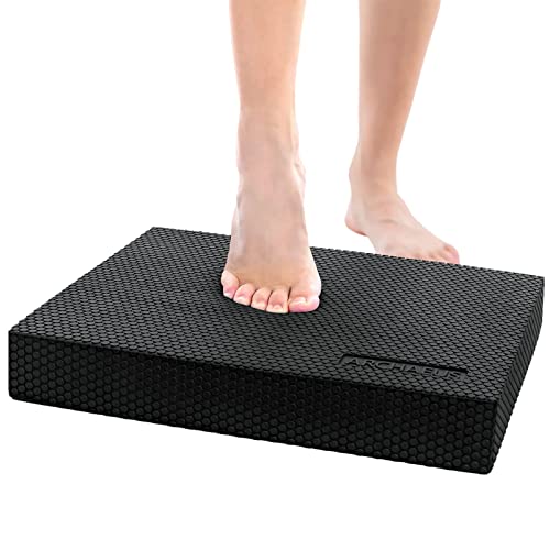 Balance Pad,Foam Pad,Foam Balance Pad,Physical Therapy,Knee and Ankle Exercise,Balance Pads for Physical Therapy - color: Black