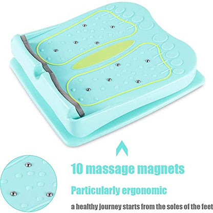 Yoga Massage Board Fitness Pedal Stretcher Folding Stretching Board Adjustable Foot Calf Stretcher Board Stretching Tool Board