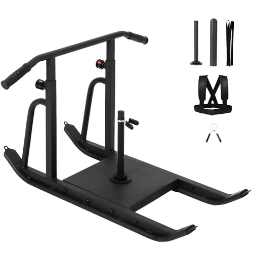 GarveeLife Weight Sled, Football Sleds and Chutes,Sled Push Gym Equipment