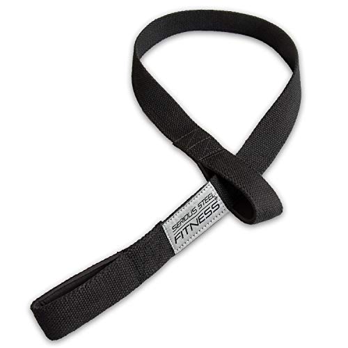 Resistance Exercise Band and Resistance Tube Anchors (Strap or Door Anchor) - color: Strap Anchor - Large - 40"