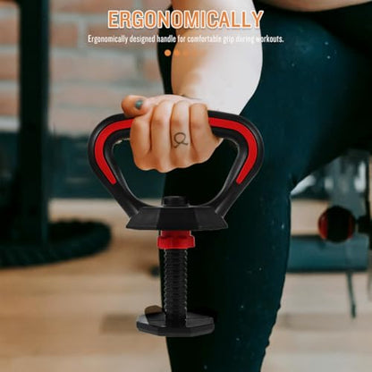 Adjustable Kettlebell Handle Kettlebell Grip Replacement Ergonomic Weight Lifting Handle for Home Gym Workouts Strength Training Equipment Attachment 9.44 X 7.87 X 4.33 in