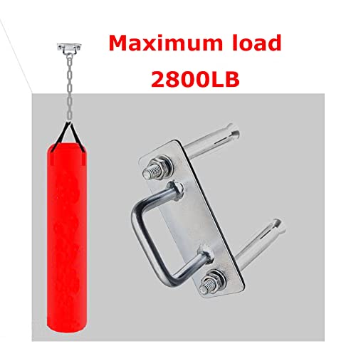 Wall Ceiling Mount Anchor Bracket for Gymnastic Rings,Olympic Rings,Yoga Swing, Hammock,Battle Ropes,Body Weight Strength Training Systems,Boxing Equipment