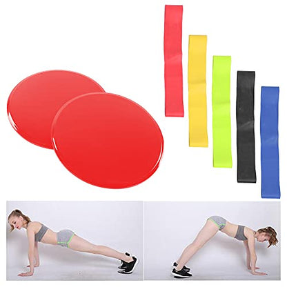 Exercise Core Sliders, Dual Sided Exercise Gliding Discs, Workout Sliders Disc for Abdominal