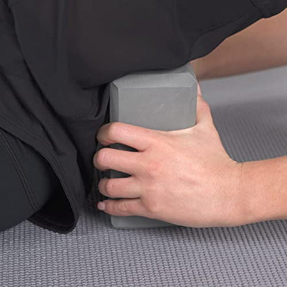MYGA Yoga Block,Lightweight EVA Foam Yoga Brick,High Density Non-Slip Block for Yoga Poses, Pilates, Balance and Flexibility