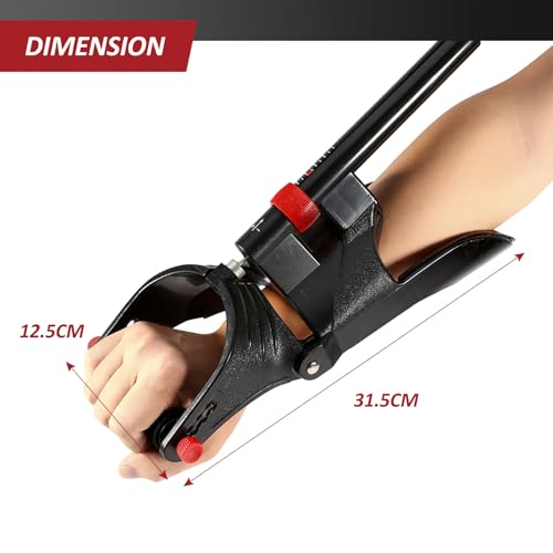 Wrist Muscles Exerciser Adjustable Forearm Grip Strength Trainer Wrist Strength Training Exercise Machine Hand Grip Strengtheners for Muscle Building