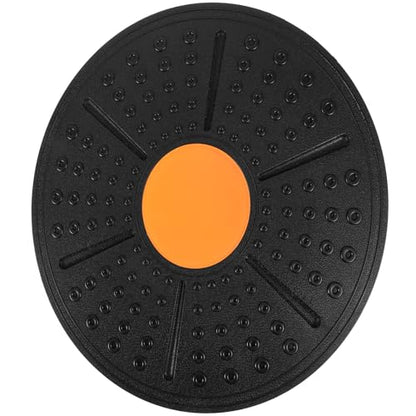 Luxshiny Non-slip PP Balance Board for Core Training and Sensory Rehabilitation Stability Wobble Board with Textured Surface for Fitness Enthusiasts and Home Exercise