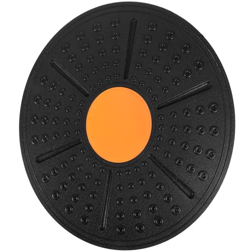 Luxshiny Non-slip PP Balance Board for Core Training and Sensory Rehabilitation Stability Wobble Board with Textured Surface for Fitness Enthusiasts and Home Exercise