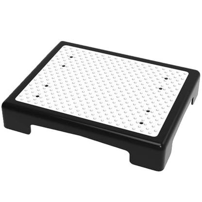 3.7 in Height One Step Stool for Adults Elderly Seniors, Non-Slip Portable Mobility Platform Step Riser for High Beds,Bathroom,Bedroom,Kitchen,Bedside,Kids Support