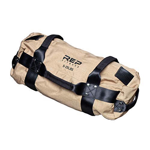 REP Fitness Sandbags - Heavy Duty Workout Sandbags for Training, Cross-Training Workouts, Fitness, Exercise and Military Conditioning - Multiple Sizes and Colors - color: Small-Tan